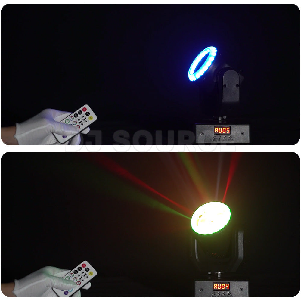 DJSOURCE MINI LED 60W Bee eye Moving Head Light For Home Party Dj Disco Club Bar KTV Room Effect Light