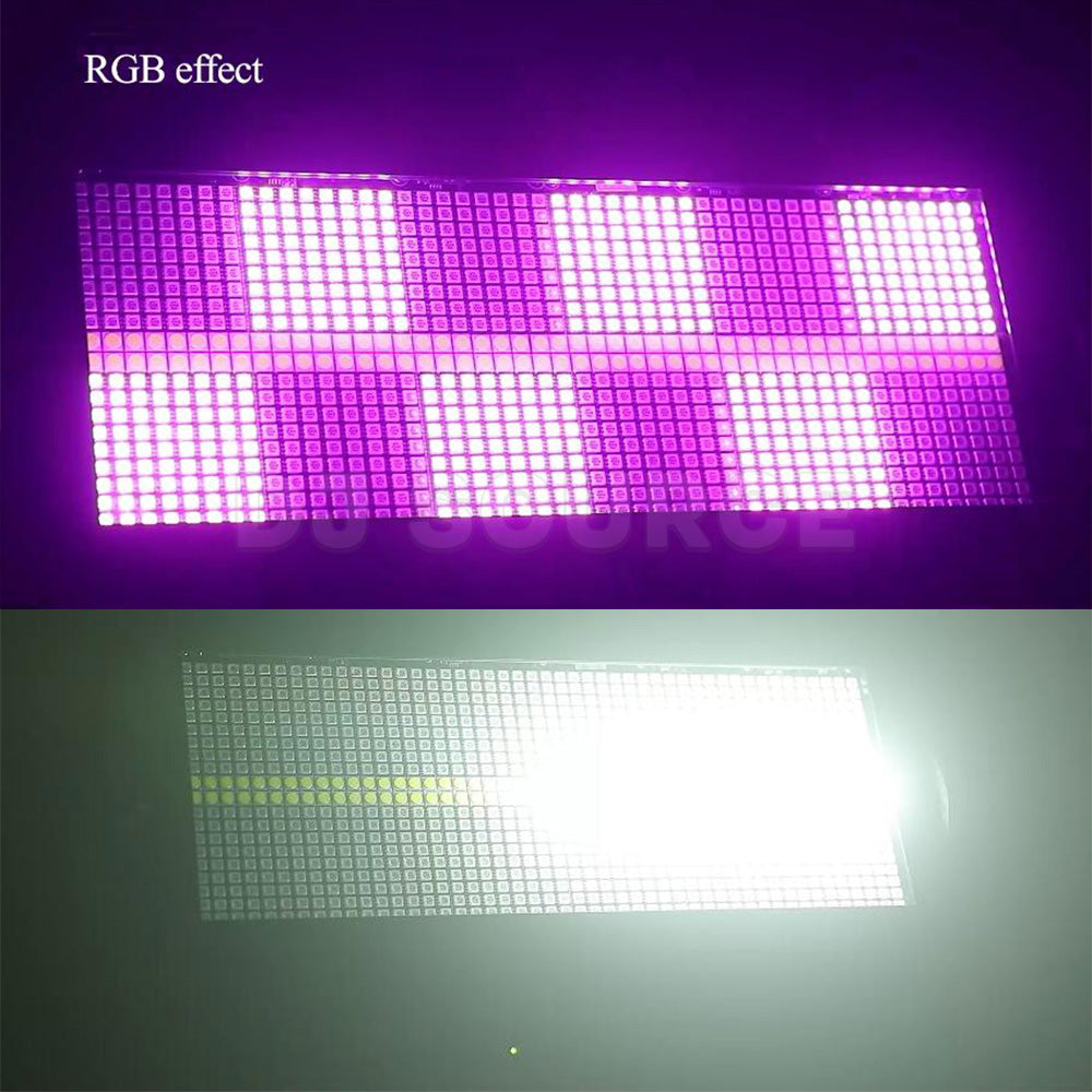 DJSOURCE LED 864PCS RGB + 96PCS White Strobe 12+12 Section Moving Head RDM Party Stage Lighting Dj Disco DMX Horse Racing Wash Effect