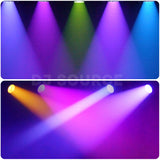 Cargar imagen en el visor de la galería, DJSOURCE LED 80W RGBW 4in1 Zoom Par Light Washing Effect For Dj Disco Club Wedding Stage Lighting wedding Effect