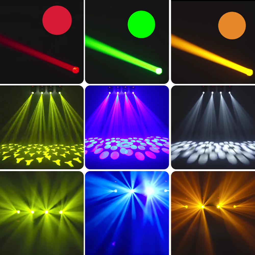 DJSOURCE 100W LED Beam Moving head Light