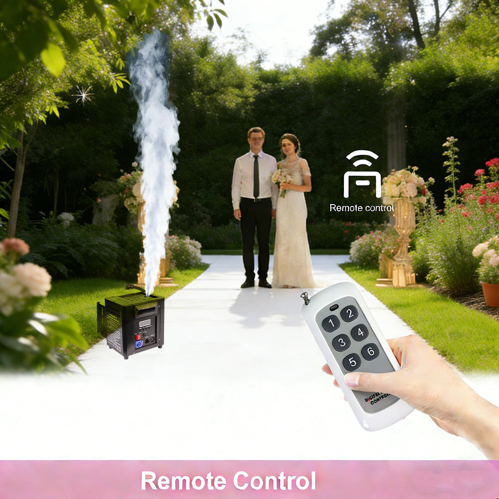 DJSOURCE 2000W Smoke Jet Machine For DJ Wedding Party