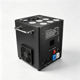 Load image into Gallery viewer, DJSOURCE 600W Cold Spark Machine With LED 6x10W RGB Wash Effect Light DMX Remote Control For Party Dj Disco Club Wedding Event Stage Equipment