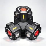 Load image into Gallery viewer, DJSOURCE 3 Arms 9x10W RGBW Beam + RG Laser + Strobe 3in1 Effect Moving Head Light For KTV Room Party Dj Disco Wedding Stage Dance Party Bar Remote Control