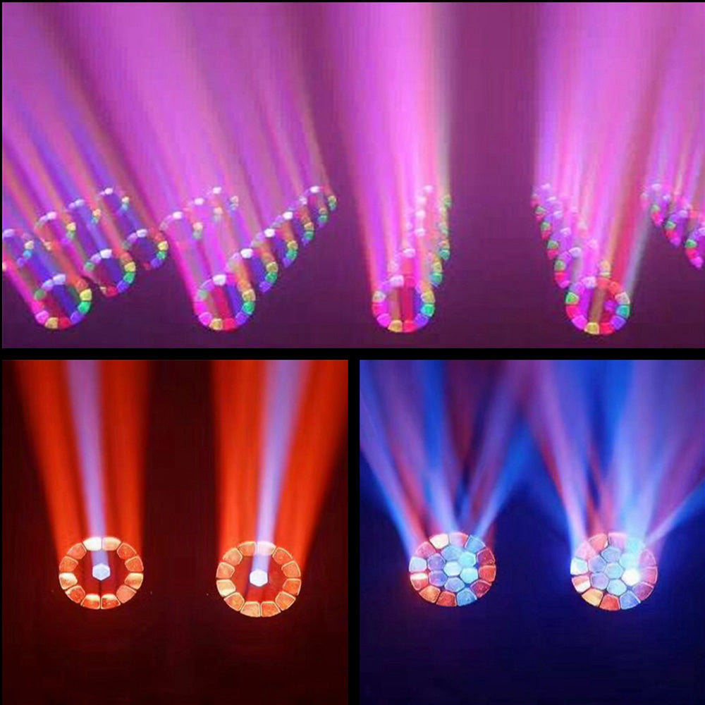 DJSOURCE LED 19x40W RGBW 4in1 Bee eye Moving Head Party Dj Disco Club Stage Lighting