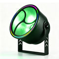 DJSOURCE 200W LED COB Retro With RGB Ring Wash Effect Light
