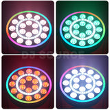 Load image into Gallery viewer, DJSOURCE LED 18x4W RGBW 4in1 With LED Ring Stage Par Lighting Club Wash Effect Strobe Flat Bar Lighting Dj Disco Concert Light