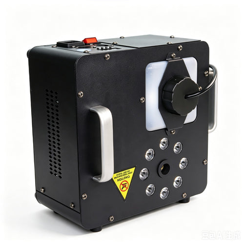 DJSOURCE 1500W Fog Smoke Machine Remote DMX Control LED RGB Light Haze Jet Effect Machine DJ Disco Nightclub Wedding Stage Equipment