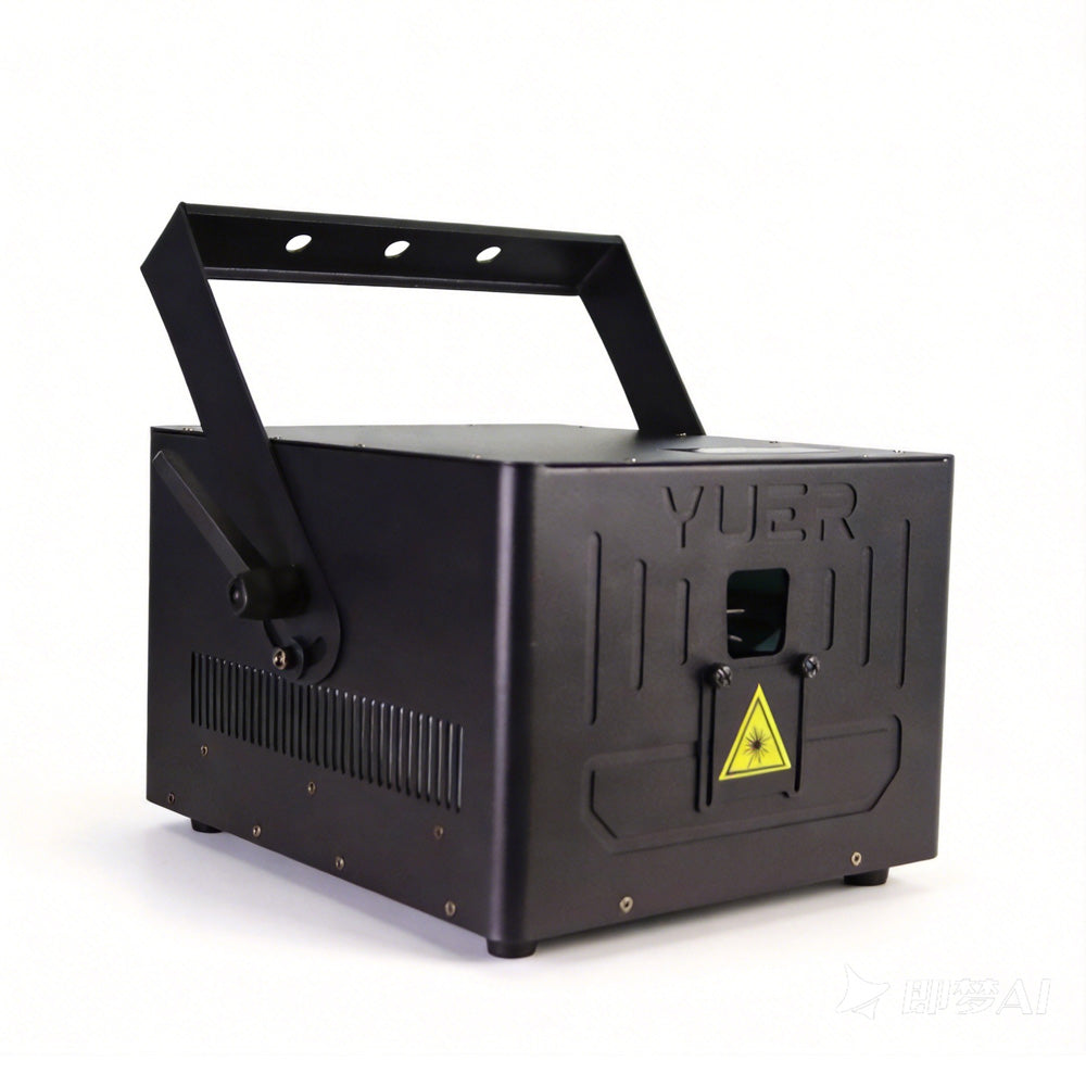 DJSOURCE RGB 8W Laser Light Bluetooth APP Control 30Kpps With LCD Display Animation Stage Laser Lighting Dj Club For Party Birthday