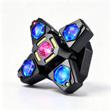 Load image into Gallery viewer, DJSOURCE 60W 4Arms Moving Head LED Beam RGBW LED Magic Ball White Strobe R G Laser 5in1 Effect Stage Lighting For Dj Club KTV Disco Bar
