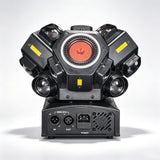 Load image into Gallery viewer, DJSOURCE 3 Arms 9x10W RGBW Beam + RG Laser + Strobe 3in1 Effect Moving Head Light For KTV Room Party Dj Disco Wedding Stage Dance Party Bar Remote Control