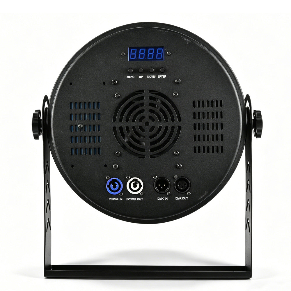 DJSOURCE 200W LED COB Retro With RGB Ring Wash Effect Light