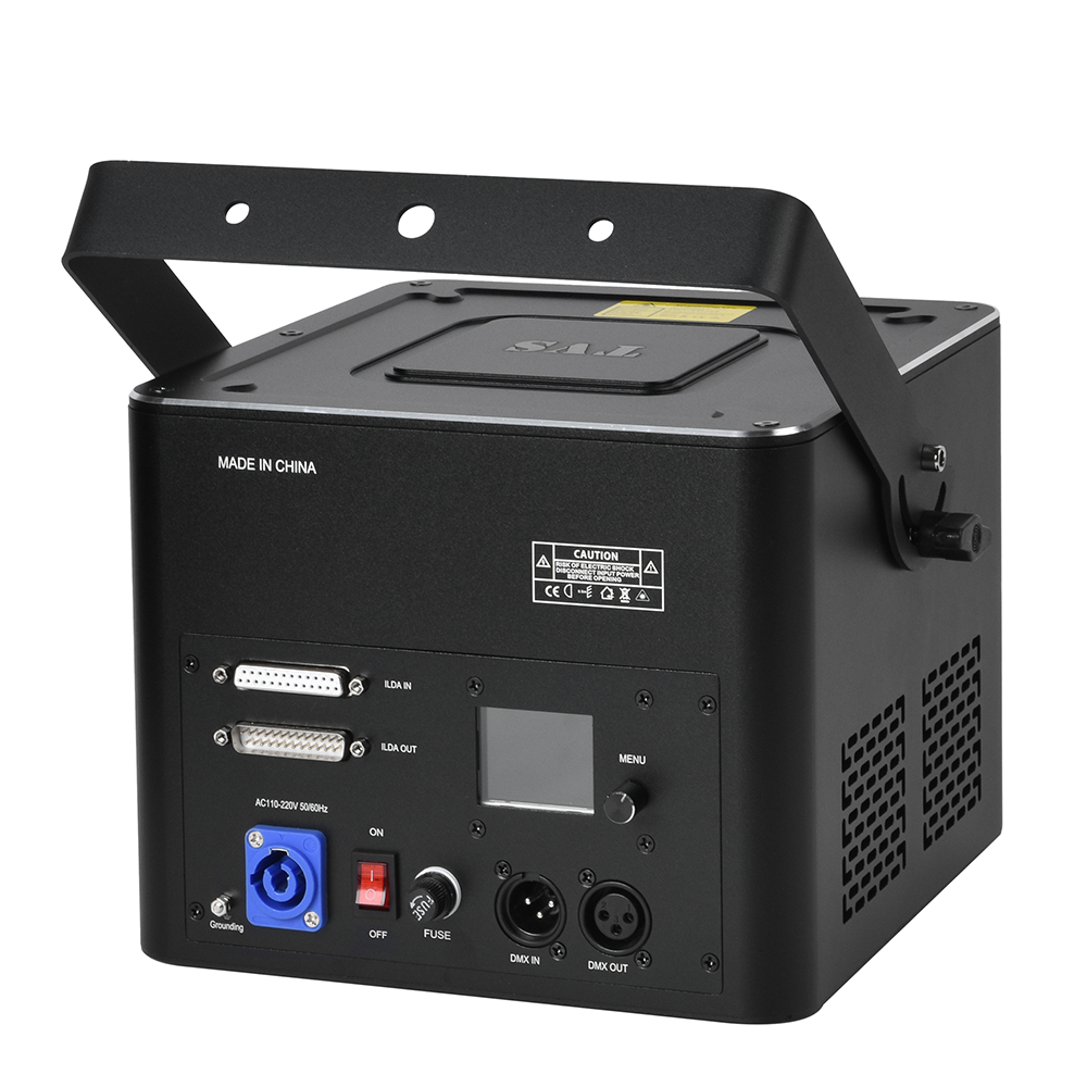 DJSOURCE 10W RGB Laser Light 30Kpps ILDA TTL For DJ Wedding