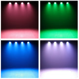 Load image into Gallery viewer, DJSOURCE Aluminum 19x15w LED RGBW 4in1 Par Light Beam Zoom Focus Function Wash Strobe Effect With DMX512 Control Stage Lighting