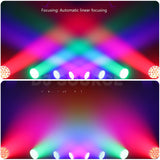 Load image into Gallery viewer, DJSOURCE Aluminum 19x15w LED RGBW 4in1 Par Light Beam Zoom Focus Function Wash Strobe Effect With DMX512 Control Stage Lighting
