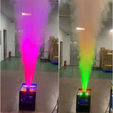 Load image into Gallery viewer, DJSOURCE 4500W Fog Smoke Jet Machine With RGB LED Light DMX Remote Control Special Equipment For Concert Dj Club Wedding Stage Lighting