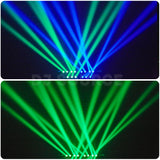 Load image into Gallery viewer, DJSOURCE 16Arms LED Beam 14x10W RGBW + RGB Laser + Amber Strobe 3in1 Effect Moving Head Light For Dj Disco Wedding Indoor Birthday Party Stage Lighting