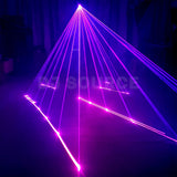 Load image into Gallery viewer, DJSOURCE Bluetooth 5W RGB Laser APP Control With Built in Battery Power For DJ Disco Wedding Party Club Stage Lighting