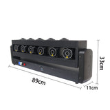 Load image into Gallery viewer, DJSOURCE 6x500MW RGB Laser Bar Light With Strobe Retro Effect Laser Moving Bar Light For Dj Disco Wedding Club DMX Music Control