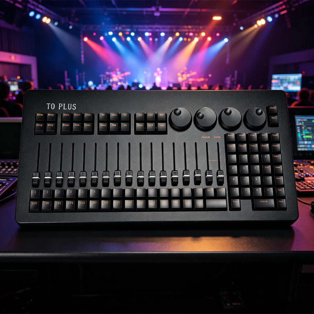 DJSOURCE T0 Plus Stage Lighting Controller DMX Console Moving Head Par Lighting Control