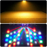 Cargar imagen en el visor de la galería, DJSOURCE LED 8Heads 32x3W RGBW Beam Light + 100MW Red Green Laser + 2x5W Strobe Light Moving Head 3in1 Effect Stage Light For Dj Disco Club