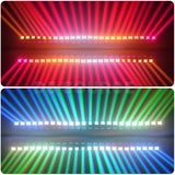 Load image into Gallery viewer, DJSOURCE LED Double Side 12x80W RGBW Beam White Ring SMD Infinite Rotation Moving Head Party Dj Disco Wedding Stage Lighting