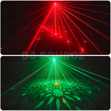 Load image into Gallery viewer, DJSOURCE Mini 3W RGB Laser White Strobe Moving Head Light For Bar Ktv Dj Club Dance Event Disco Lighting