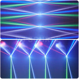 Load image into Gallery viewer, DJSOURCE Remote Control LED 12x3W RGBW 4in1 Beam 3LEDS Gold Strobe Moving Head Lights For Birthday Party Night Events Room DIsco