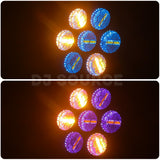 Load image into Gallery viewer, DJSOURCE LED 7x50w COB Strobe Background RGB Auxiliary Lights Wash Flash Effect Retro Stage Lighting For Dj Disco Club Wedding Party