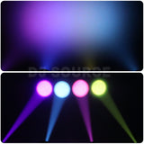 Load image into Gallery viewer, DJSOURCE Aluminum 19x15w LED RGBW 4in1 Par Light Beam Zoom Focus Function Wash Strobe Effect With DMX512 Control Stage Lighting