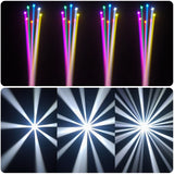 Cargar imagen en el visor de la galería, DJSOURCE LED 400W Beam Spot Moving Head Lighting 8 + 24 Prisms Atomization Electronic Focusing Functions For Dj Concert Party Nightclub Stage Lights