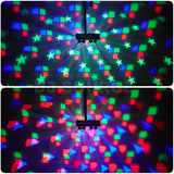 Load image into Gallery viewer, DJSOURCE LED 8x10W RGBW 4in1 Beam + Magic Ball + Golden / Cold White Strobe + RG Laser + Pattern 5in1 Effect Stage Lighting For Party Club Dj Disco Indoor Night Dance Lights
