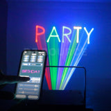 Load image into Gallery viewer, DJSOURCE Bluetooth 5W RGB Laser APP Control With Built in Battery Power For DJ Disco Wedding Party Club Stage Lighting
