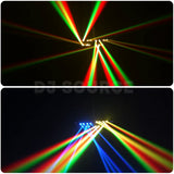 Load image into Gallery viewer, DJSOURCE 16Arms LED Beam 14x10W RGBW + RGB Laser + Amber Strobe 3in1 Effect Moving Head Light For Dj Disco Wedding Indoor Birthday Party Stage Lighting