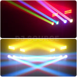 Cargar imagen en el visor de la galería, DJSOURCE Par Set LED RGBW 4in1 4x40W Beam Moving Head 20x6w LED RGBW Wash Strobe Effect Bar Stand For Party Dj Disco Club Wedding Stage