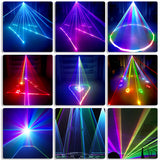 Load image into Gallery viewer, DJSOURCE 6W RGB Laser Battery Power Bluetooth APP Control Dj Projector Light