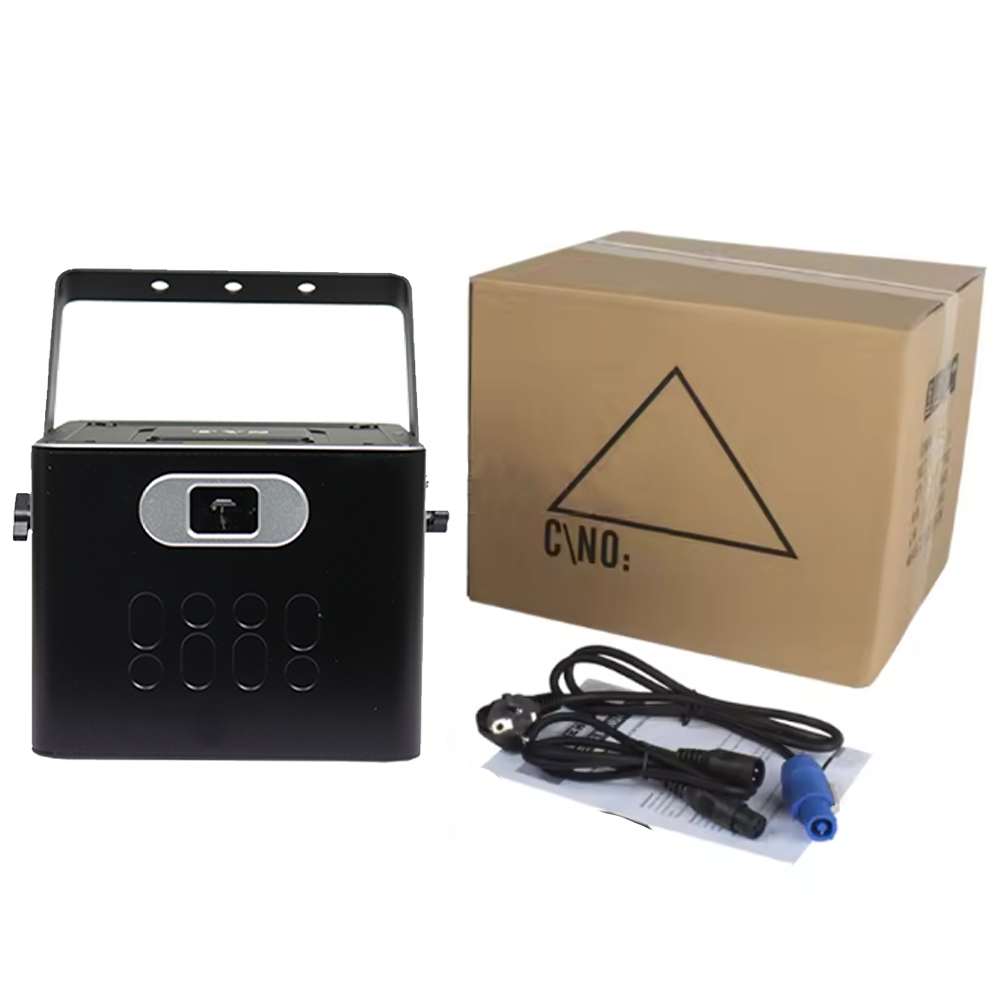 DJSOURCE 10W RGB Laser Light 30Kpps ILDA TTL For DJ Wedding