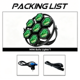 Load image into Gallery viewer, DJSOURCE 7x50W RGB LED Retro Light for DJ Disco Stage effect Lighting