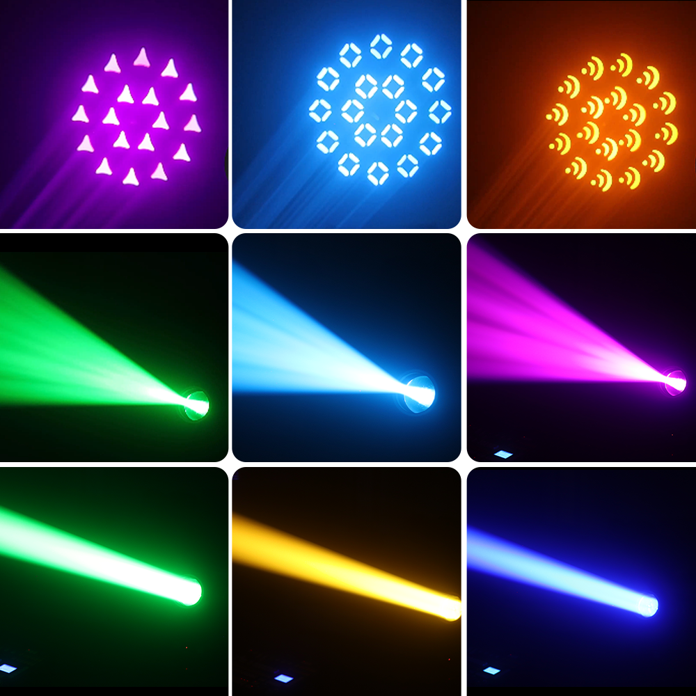 DJSOURCE 200W LED Beam Moving head Light
