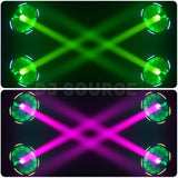 Load image into Gallery viewer, DJSOURCE LED 200W Beam With RGB Backlight Retro Stage Wash Effect Lighting For Dj Disco Club Wedding Party Club Indoor Strobe Stage Light