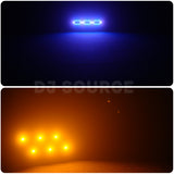 Cargar imagen en el visor de la galería, DJSOURCE 6Eyes 6x500MW RGB Laser  White Led Ring  Golden Strobe Moving Head Beam Flash Wash Effect Light For Dj Disco Club Party Stage Lighting