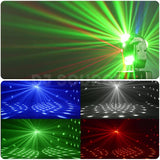 Load image into Gallery viewer, DJSOURCE LED 3x15W Magic Ball Red Green Blue Laser Remote Control Dj Disco Moving Head Stage Lighting Indoor Room Party Event