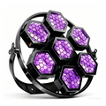 DJSOURCE 7x50W RGB LED Retro Light for DJ Disco Stage effect Lighting