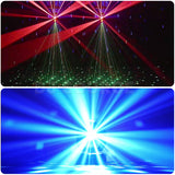 Load image into Gallery viewer, DJSOURCE LED 3x15W Magic Ball Red Green Blue Laser Remote Control Dj Disco Moving Head Stage Lighting Indoor Room Party Event
