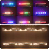 Load image into Gallery viewer, DJSOURCE 12x60W RGBW 4in1 With Auxiliary light  Beam Moving Head Bar Light For Party Dj Disco Club Wedding Stage Lighting