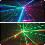 Load image into Gallery viewer, DJSOURCE 3 Arms 9x10W RGBW Beam + RG Laser + Strobe 3in1 Effect Moving Head Light For KTV Room Party Dj Disco Wedding Stage Dance Party Bar Remote Control