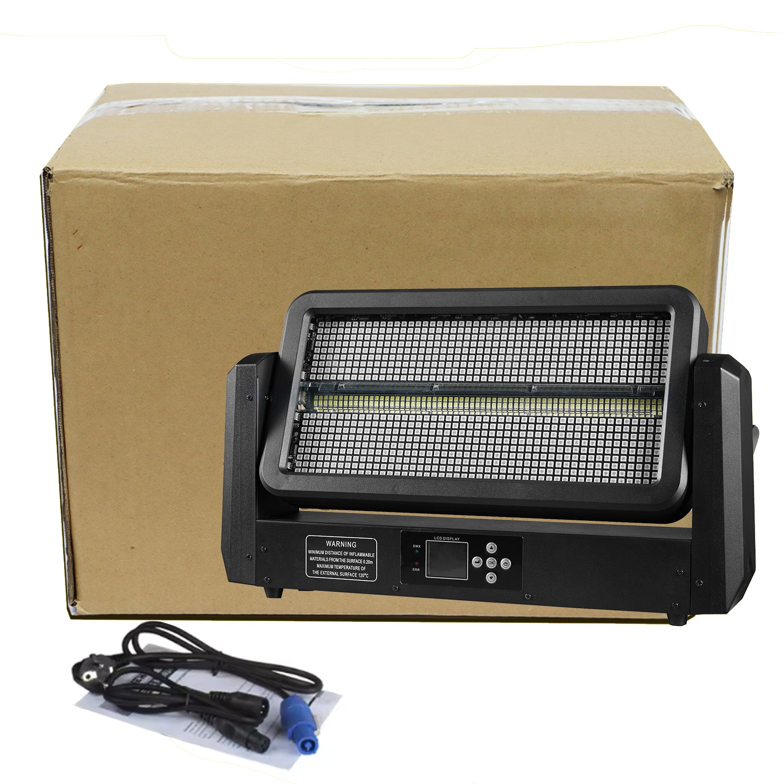 DJSOURCE 300W LED 96+20 Segements Moving Head Strobe Light