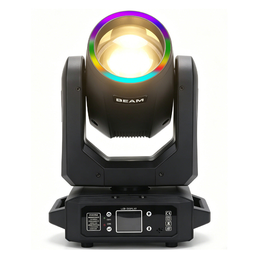 DJSOURCE LED200W Beam Spot Moving Head Light Dj Disco Stage Light