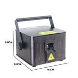 Cargar imagen en el visor de la galería, DJSOURCE Waterproof IP65 5W RGB Laser Bluetooth APP Control Animation ILDA Interface With 30KPPS Scanner For Wedding Dj Disco Projector