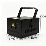 Load image into Gallery viewer, DJSOURCE 15W RGB Laser Light 30KPPS Scanner DMX ILDA Control Wedding Party Animation Projector Dj Disco Bar Concert Laser Light