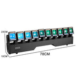 Load image into Gallery viewer, DJSOURCE LED 10X20W RGBW Beam Moving Bar With Warm Cold White Ring DMX Control For Dj Club Bar Dance Effect Moving Stage Lighting Party